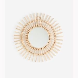 H&M Home Rattan Mirror